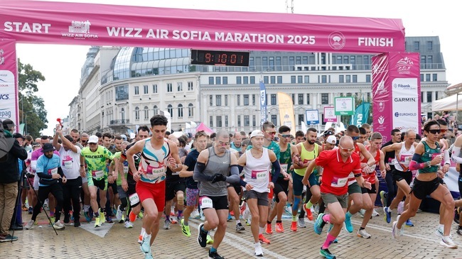 Sofia Marathon Set for October 11, 10K Race Moved a Day Earlier