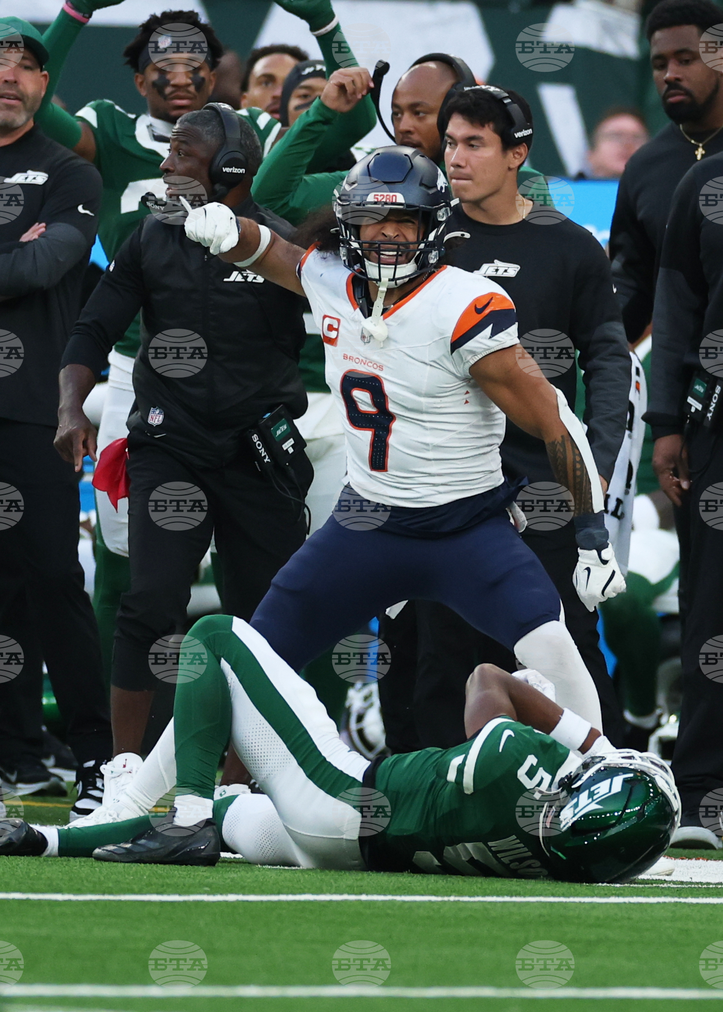 Broncos Jets Football