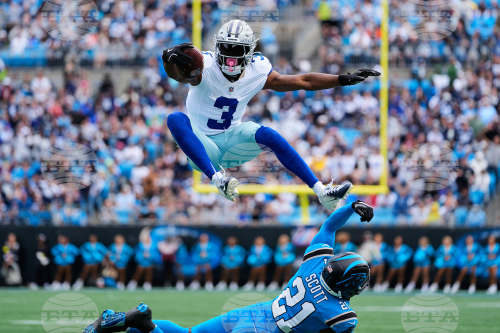 APTOPIX Cowboys Panthers Football