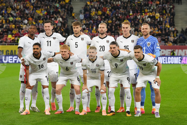 Romania Austria WCup Soccer