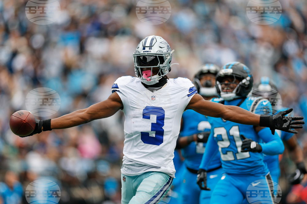 APTOPIX Cowboys Panthers Football