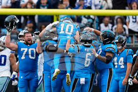 APTOPIX Cowboys Panthers Football