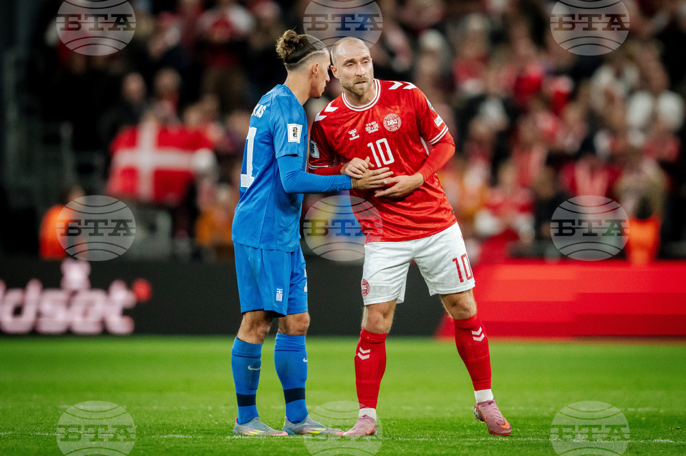 Denmark Greece WCup Soccer