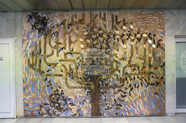 Четири нови листенца бяха прибавени към "Дървото на живота" във Военна болница в памет на донорите на органи