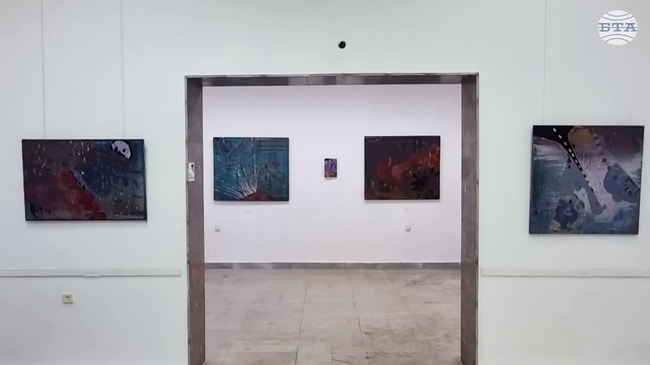 Силистренският художник Николай Петров откри десетата си самостоятелна изложба