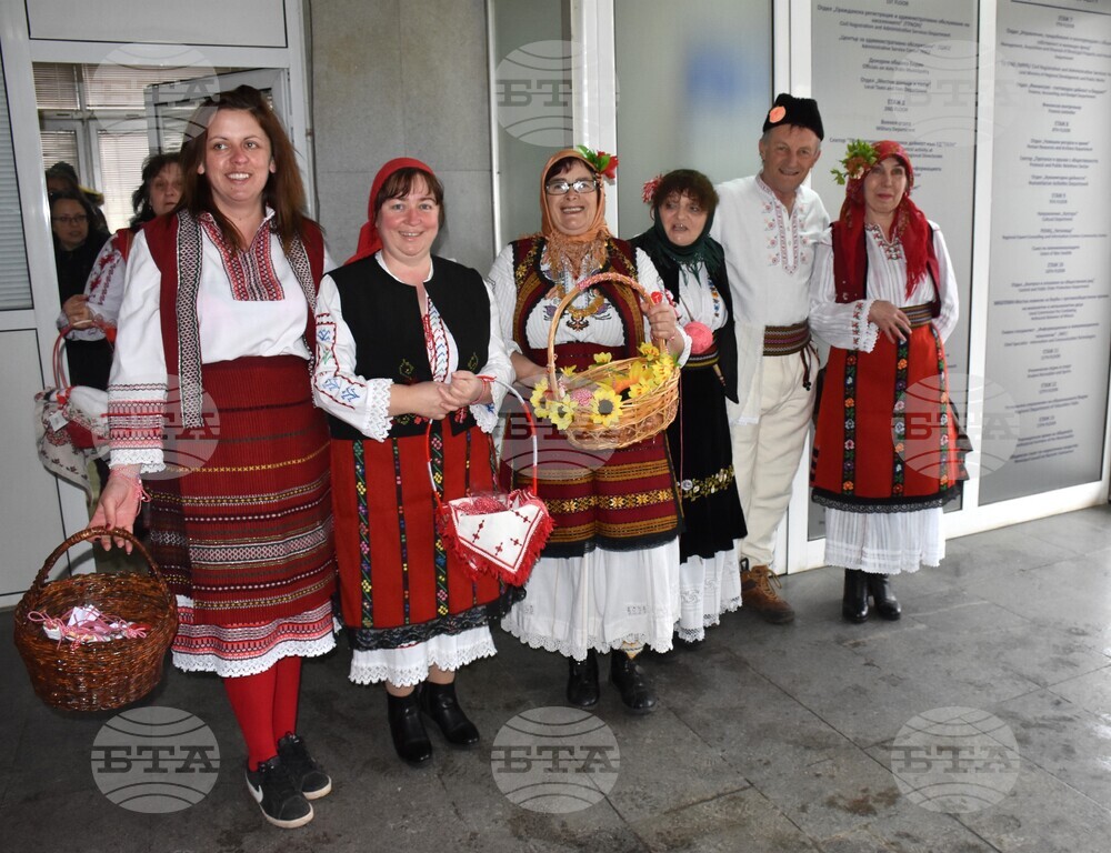 Видин - жива мартеница