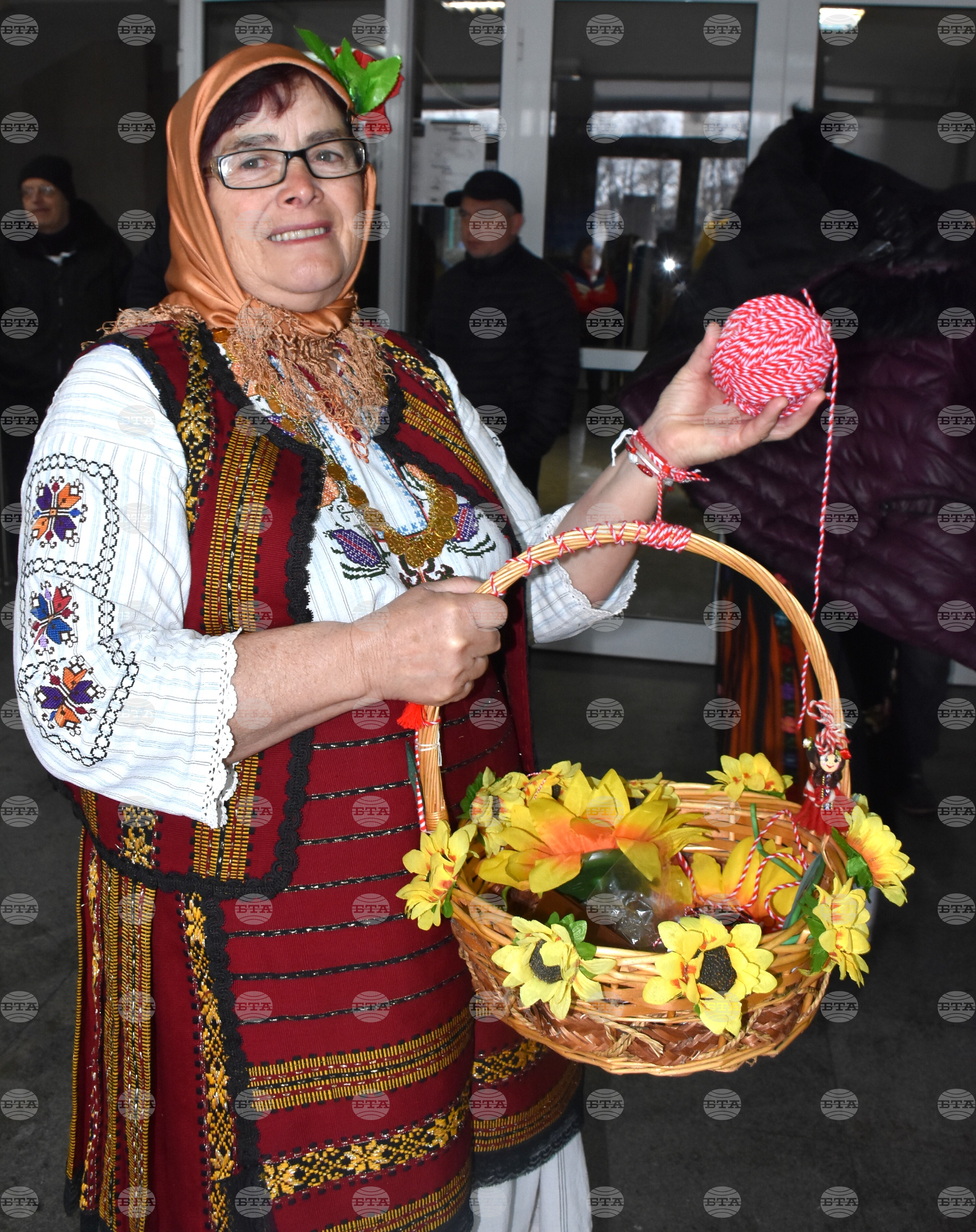 Видин - жива мартеница