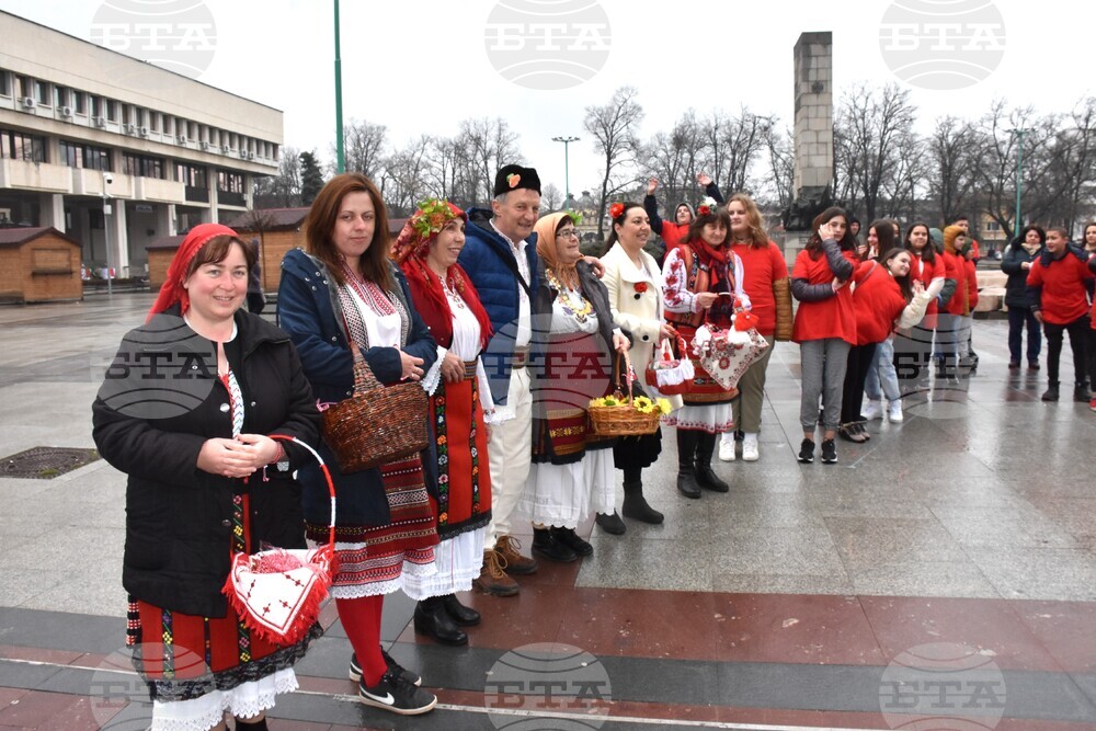 Видин - жива мартеница