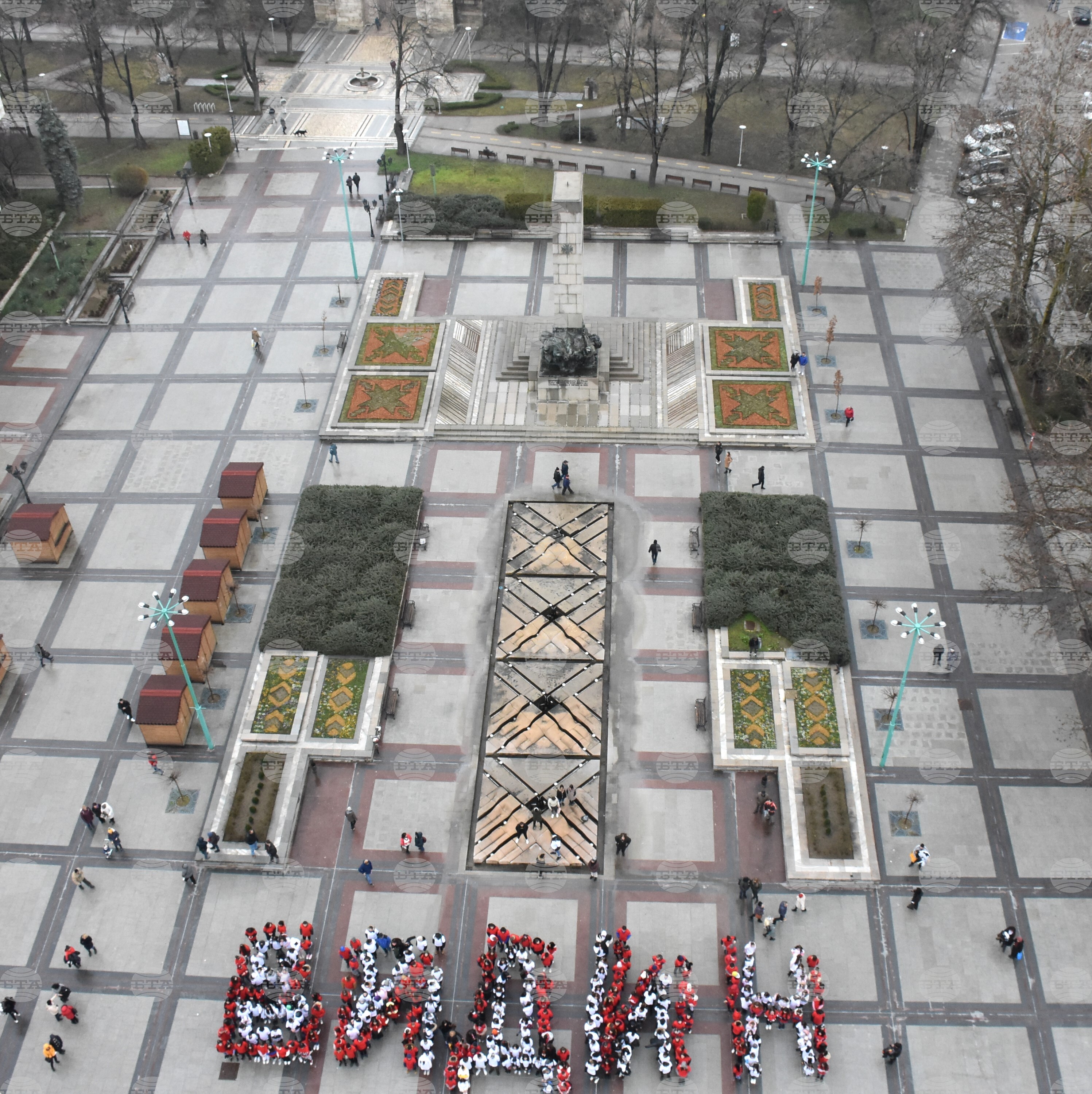 Видин - жива мартеница