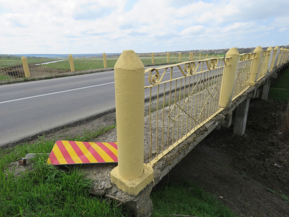 Мостът край село Кортен, район Тараклия, Молдова, ще бъде ремонтиран след повече от половин век