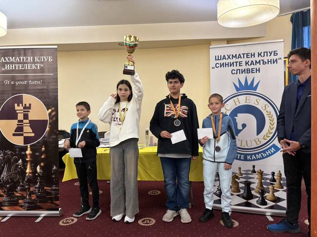 Приключи детският шахматен турнир „Димитър Карапчански“ в Сливен