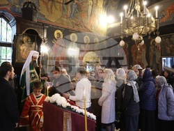 Архиерейска вечерня за празника на преп. Параскева - Петка Търновска