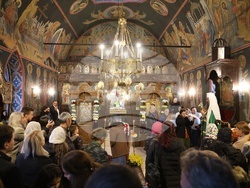 Архиерейска вечерня за празника на преп. Параскева - Петка Търновска