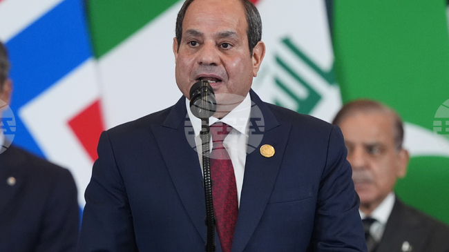 Египетският президент каза, че палестинската кауза остава приоритет