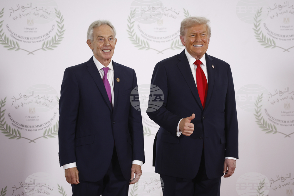 Тони Блеър заяви, че за него е чест, че е избран от Тръмп в Съвета за мира в Газа