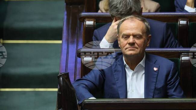 ПАП: Близо половината поляци подкрепят смяната на Туск като премиер, показва социологическо проучване