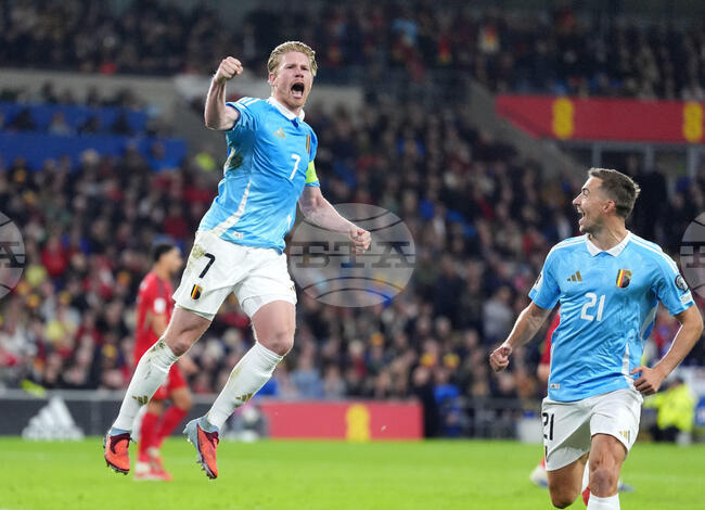 APTOPIX Wales Belgium WCup Soccer