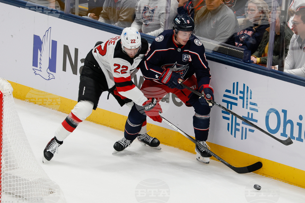 Devils Blue Jackets Hockey