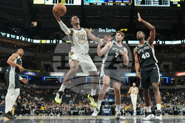 Spurs Pacers Basketball