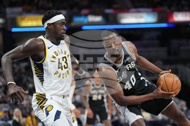 Spurs Pacers Basketball