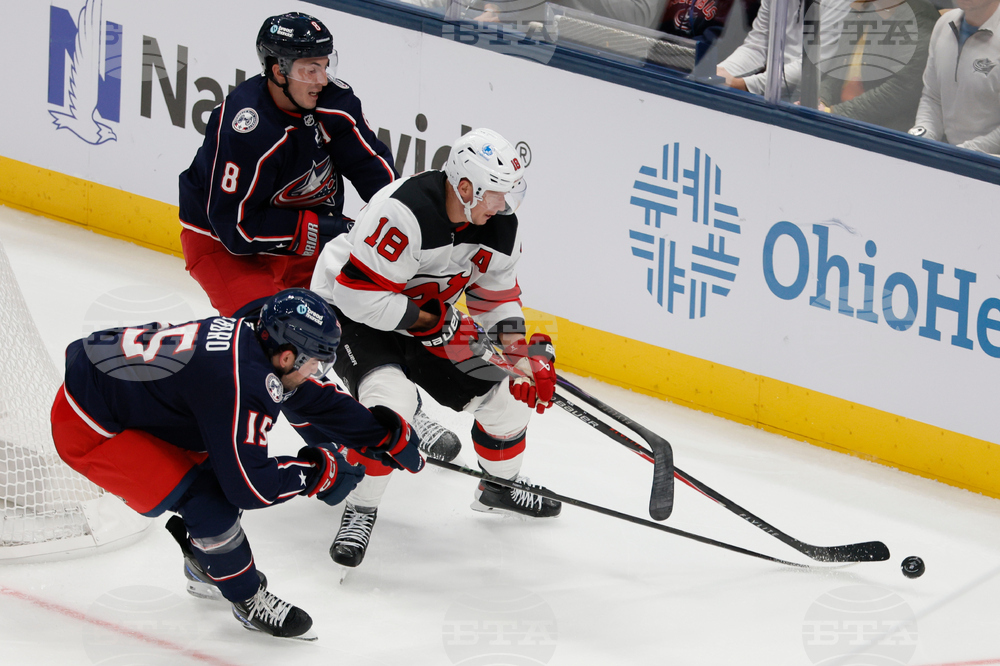 Devils Blue Jackets Hockey