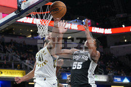 Spurs Pacers Basketball
