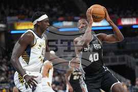 Spurs Pacers Basketball