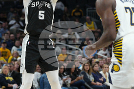 Spurs Pacers Basketball