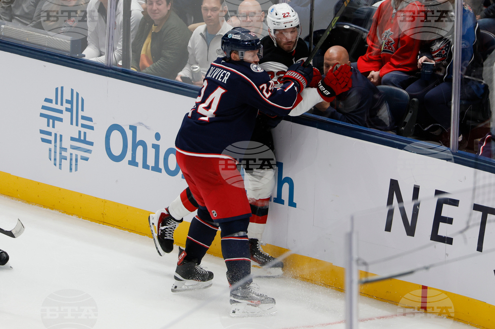 Devils Blue Jackets Hockey