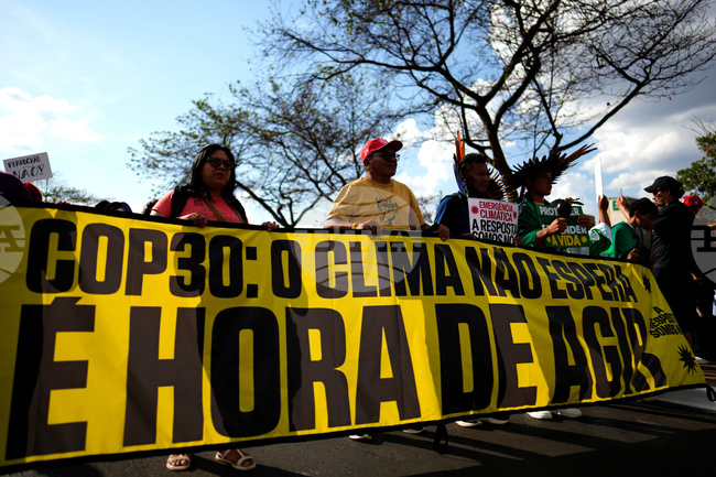 Brazil Climate COP30 Protest