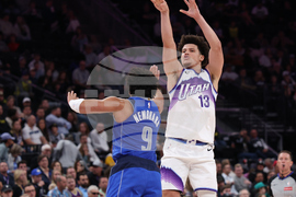 Mavericks Jazz Basketball