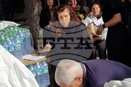 Свети Влас - безплатна вода - хуманитарна помощ