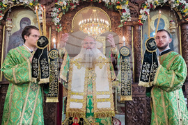 Пловдив - храм „Света Петка“ - празник