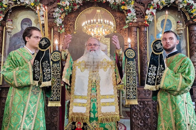 Пловдив - храм „Света Петка“ - празник 