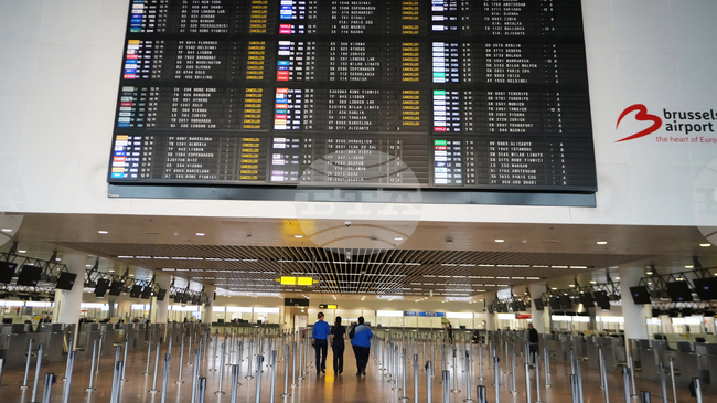 На летището в Брюксел бе спрян въздушният трафик заради дрон
