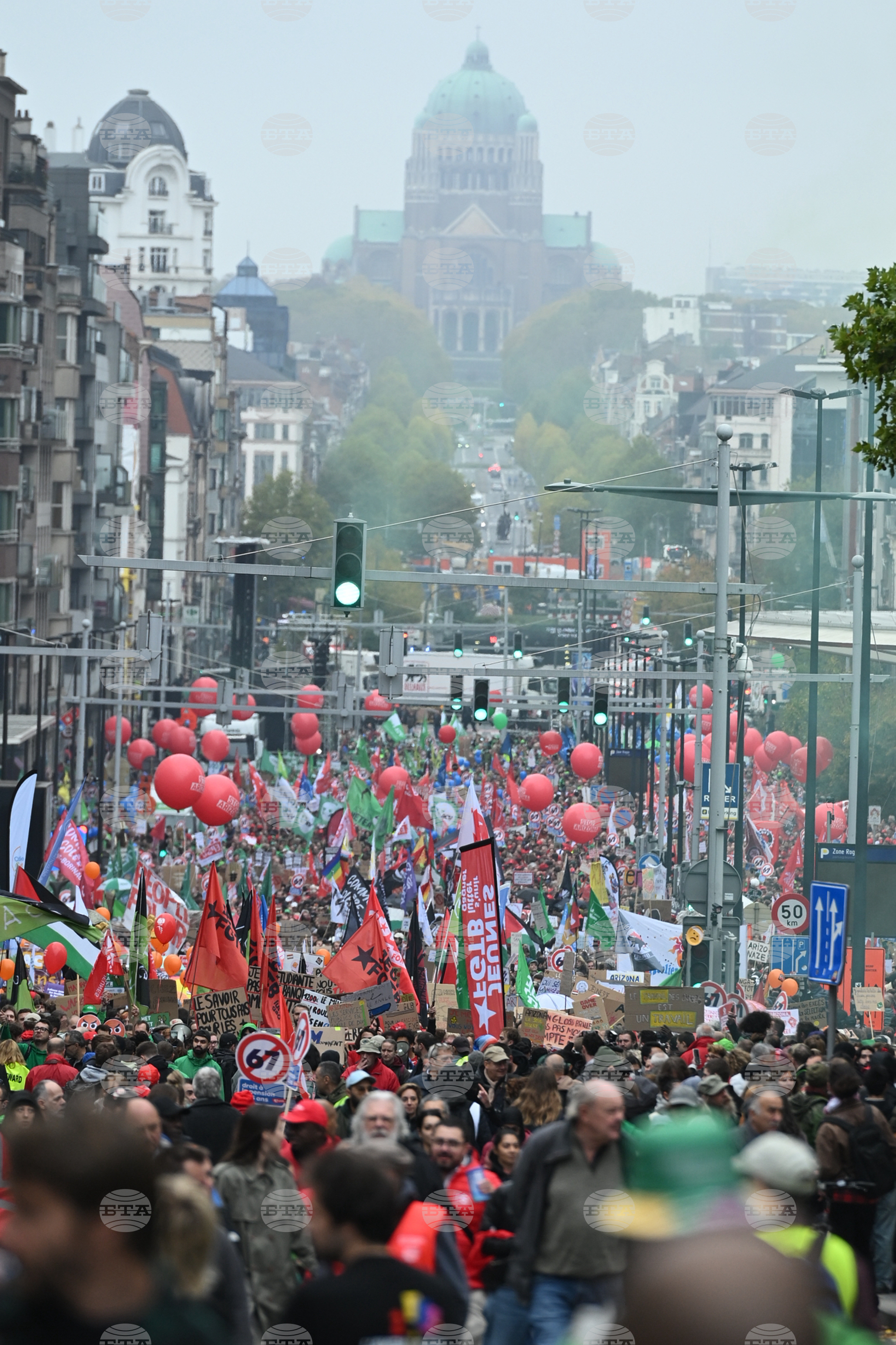 Belgium General Strike