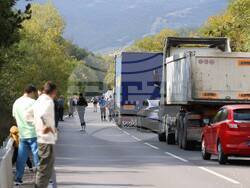 Симитли - катастрофа - затворено движение