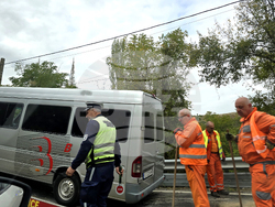 Симитли - катастрофа - затворено движение