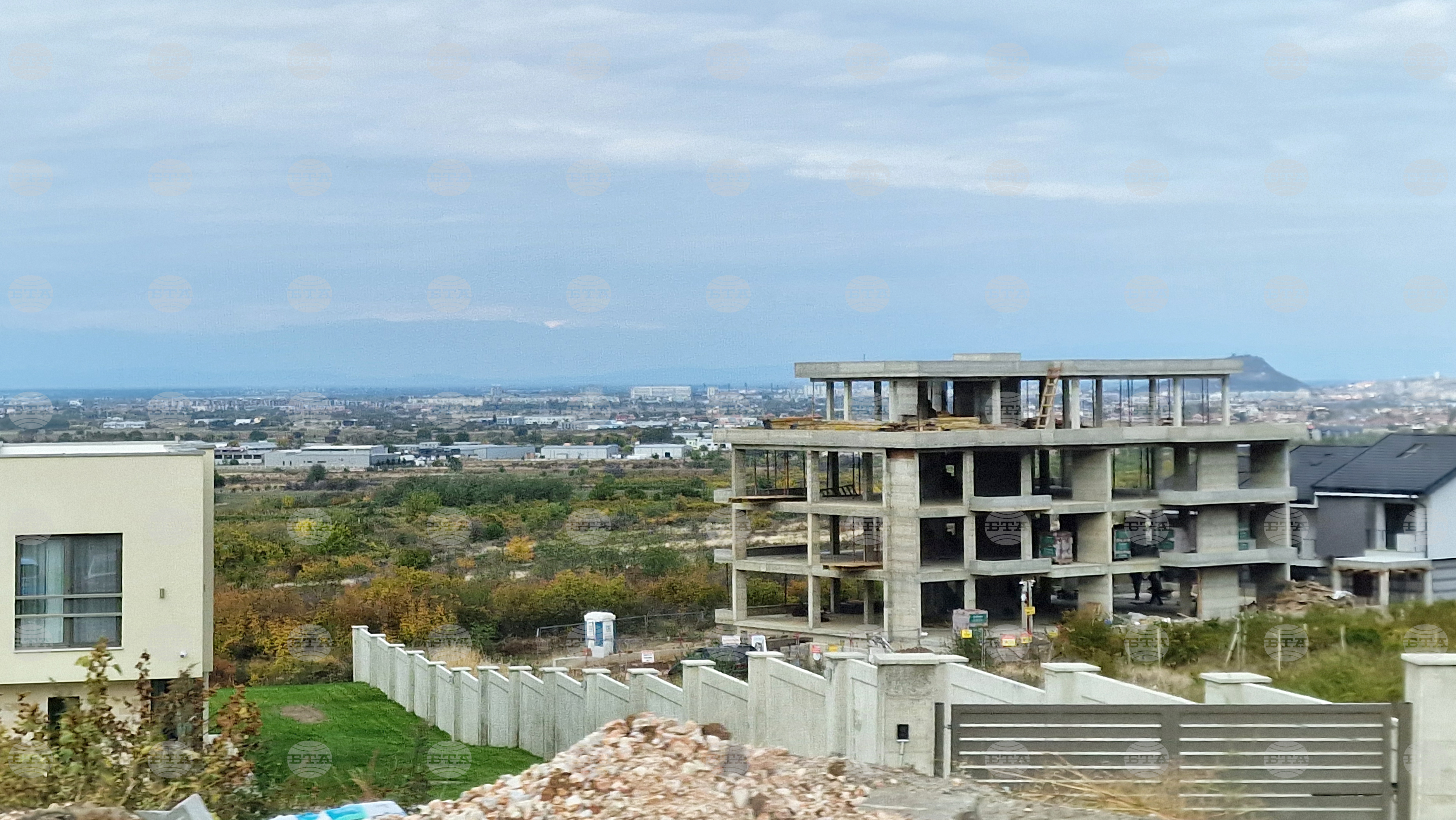 Строителната продукция в България отбелязва през септември най-голям годишен растеж от почти четири години и половина, според Евростат