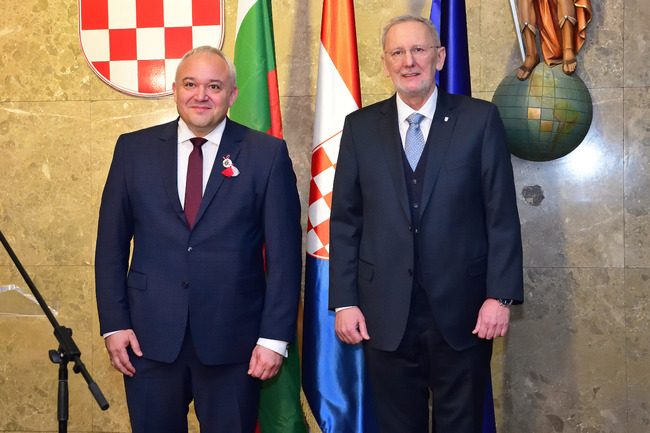 Interior Minister Discusses Bulgaria's Schengen Accession, Migrant Pressure with Croatian Counterpart