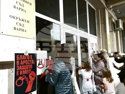 Варна - протест