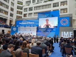 САЩ - Вашингтон - МВФ - "Бъдещето на финансите"