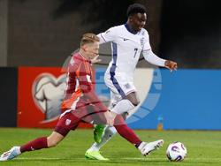 Latvia England WCup Soccer