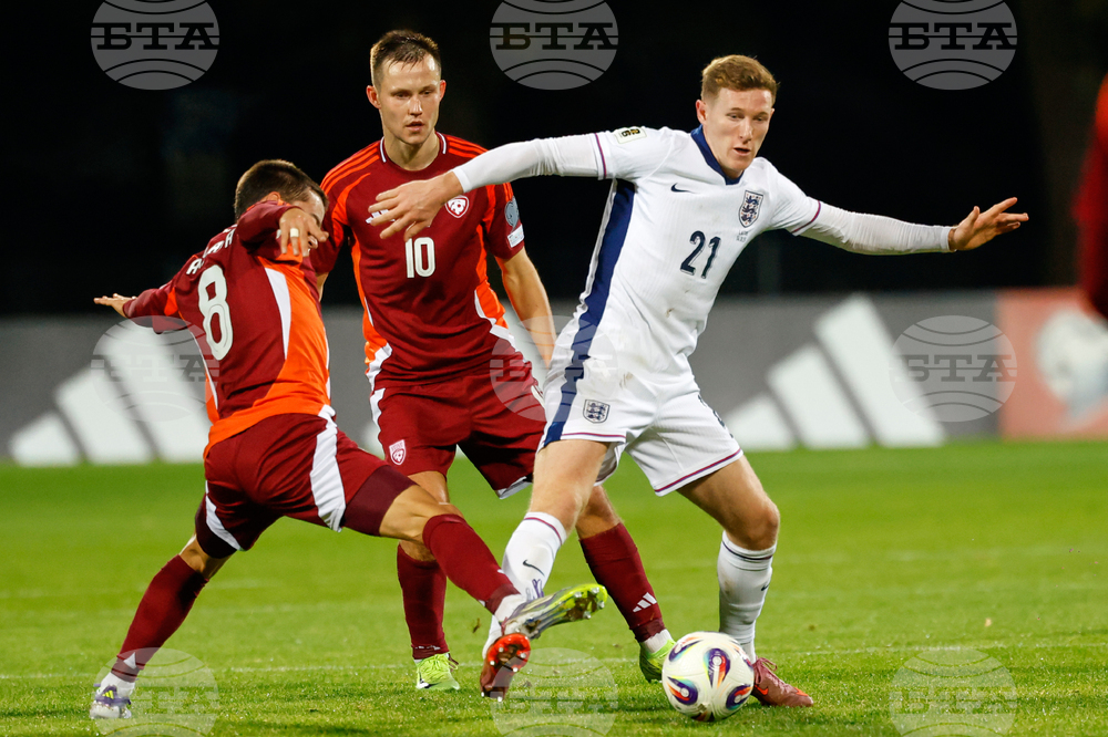 Latvia England WCup Soccer