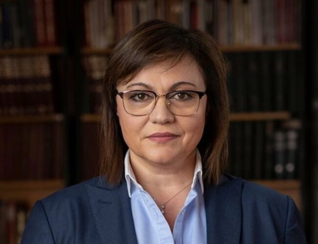 БСП: Корнелия Нинова изрази съболезнования към семействата на загиналите в Гърция