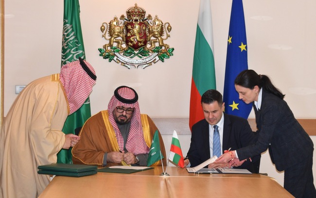 Министерство на икономиката и индустрията: Създава се смесена комисия за икономическо сътрудничество между правителствата на България и Саудитска Арабия 
