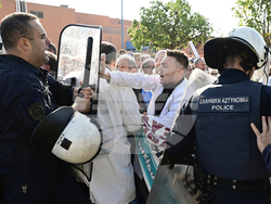 Greece Doctors Protest