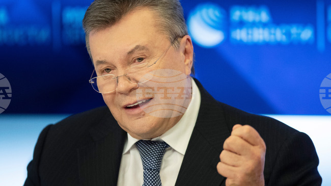 Бившият украински президент Виктор Янукович бе осъден на 15 години затвор за присвояване на държавна земя