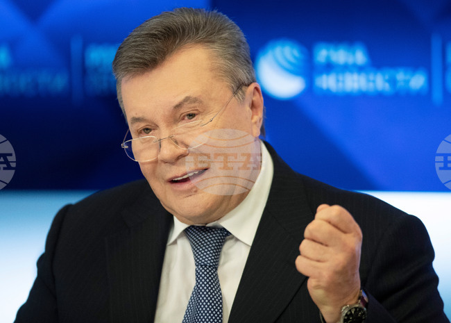 Бившият украински президент Виктор Янукович бе осъден на 15 години затвор за присвояване на държавна земя