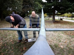 Асоциация за история и бъдеще на българската авиация - макет на самолета на капитан Димитър Списаревски - инициатива